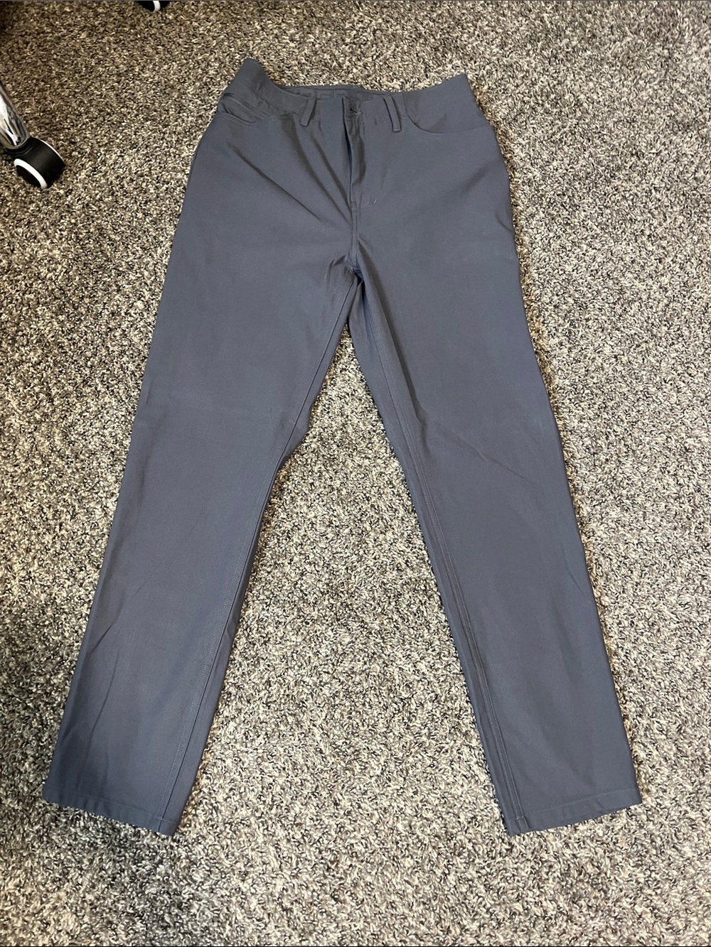 Under Armour Men's Straight-Leg Pants in Charcoal